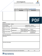 Individual Reading Plan (IRP)