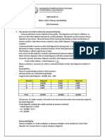 Notes - Unit 2 - Money and Banking