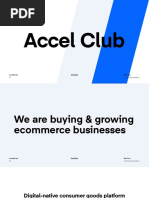 Accel Club - Pitch Deck - September Full