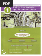 América Durante El Último Siglo de La Dominación Colonial