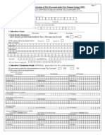 Form S10 For Subscribers Havinga Tier IAccount-And-PRAN Card