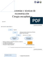 Tecnicas de Reconstruccion Mamaria Cirugia Oncoplastica