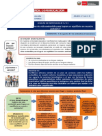 Sesión 1 - Comunicación - Unidad Iv