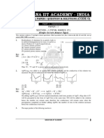 Questions-Solutions Paper I Code