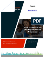 Oracle 1z0 1073 22