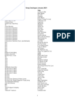 Funlab Song Catalogue January 2021