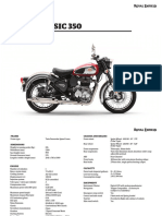 Royal Enfield Classic 350 Technical Specifications