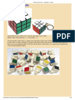 Solving Rubik's 3x3x3 Cube - Storer