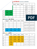 Horario Da Manhã e Tarde Especialistas