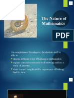 Nature of Mathematics