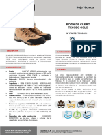 Ficha Tecnica - Botin de Seguridad Oslo TCSG 151