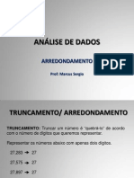 Arredondamento - Variáveis