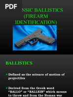 Forensic Ballistics