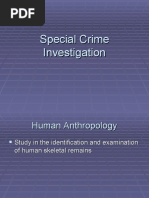 Special Crime Investigation