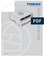 Service Manual Td850 (Te698883-10 - E-Sm40)