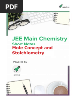 JEE Main Short Notes Mole Concept and Stoichiometry - pdf-15