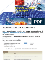 Copia de 1) TECNICAS DE ANALISIS GENETICO