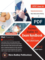 DEY's BST-XII Exam Handbook For 2024 Exam (Sample PDF