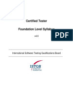 ISTQB CTFL Syllabus-V4.0