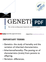 Genetics and Inheritance