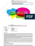 Programación de Comunicación 3er Año