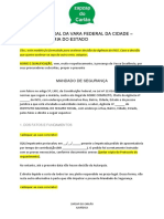 MODELO - Mandado de Segurança para Destrancar Processo Administrativo INSS