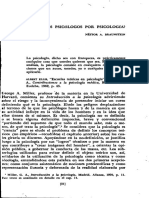 Braunstein, 1979 Qué Entienden Los Psicólogos Por Psicología