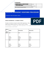 MEDICAL EMERGENCY RESPONSE PLAN (Bilingual Template)