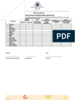 BE Form 1 PHYSICAL FACILITIES AND MAINTENANCE NEEDS ASSESSMENT FORM