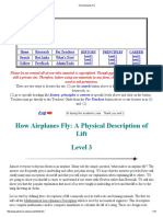 How Airplanes Fly