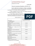 SI 2021-044 Mining (General) (Amendment) Fees Regulations, 2020 (No. 24) - 0