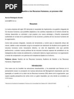 Auditoría de Gestión A Los Recursos Humanos, Un Proceso Vital