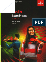 Violin Exam Pieces From 2024, ABRSM Grade 1, Violin Part
