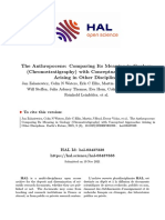 (Zalasiewicz) The Anthropocene, Comparing Its Meaning in Geology (Chronostratigraphy) With Conceptual Approaches Arising in Other Disciplines