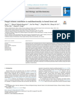 LI - 2019 - Fungal Richness Contributes To Multifunctionality in Boreal Forest Soil