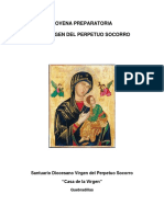 Novena Preparatoria A La Virgen Del Perpetuo Socorro