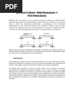 Estructuras - Pretensadas y Postensadas