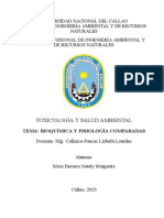 Comentario Sobre Bioquímica y Fisiología Comparadas - MORE HERRERA NATALY