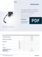 Fiber Optic Sensors: Applications - Processing and Packaging Machinery - Electronics Assembling - Pharmaceutical Industry