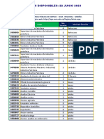 Empleos Disponibles APE 22 - JUNIO - 2023