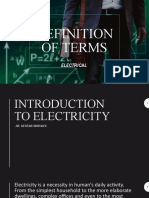 Lesson 1 Electrical Terms