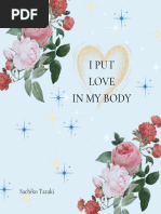 I Put Love in My Body - Sachiko - Tazaki