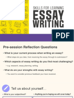 Essay Writing