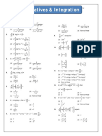 Derivatives & Integration 2