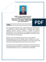 Jairo Alfonso Redondo Soto C.C 7.632296 DE SANTA MARTA DIRECCION: MZ E Casa 2 Urbanización Villa Del Mar TELEFONO: - 3012298398 - 4304545-3008011860