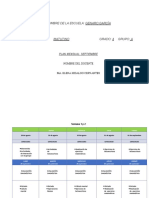 Plan Septiembre GENARO GARCIA 4°