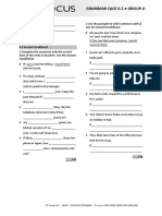 Focus2 2E Grammar Quiz Unit6 2 GroupA