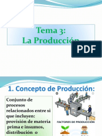 Unidad 3 La Producción