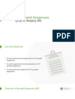 Slides XY Gonadal Dysgenesis