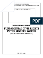 Fundamental Civil Rights in Modern World - 2TC - K45